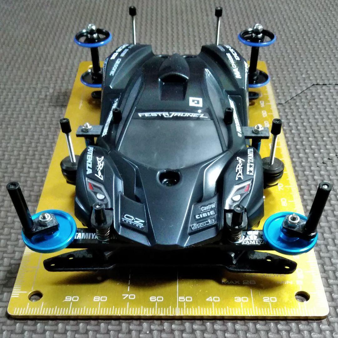 ミニ四駆　完成品　フェスタジョーヌ　マットブラック