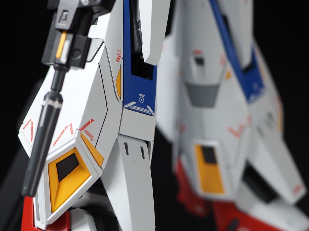 mg zガンダム ゼータガンダム　ver.ka 完成品　改造　筋彫り　塗り分け