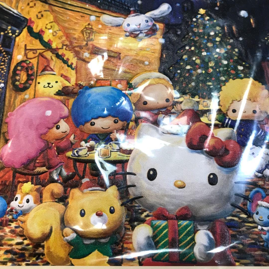 カシオアート『夜のカフェテラスとハローキティ』DA-T0050-INC♫