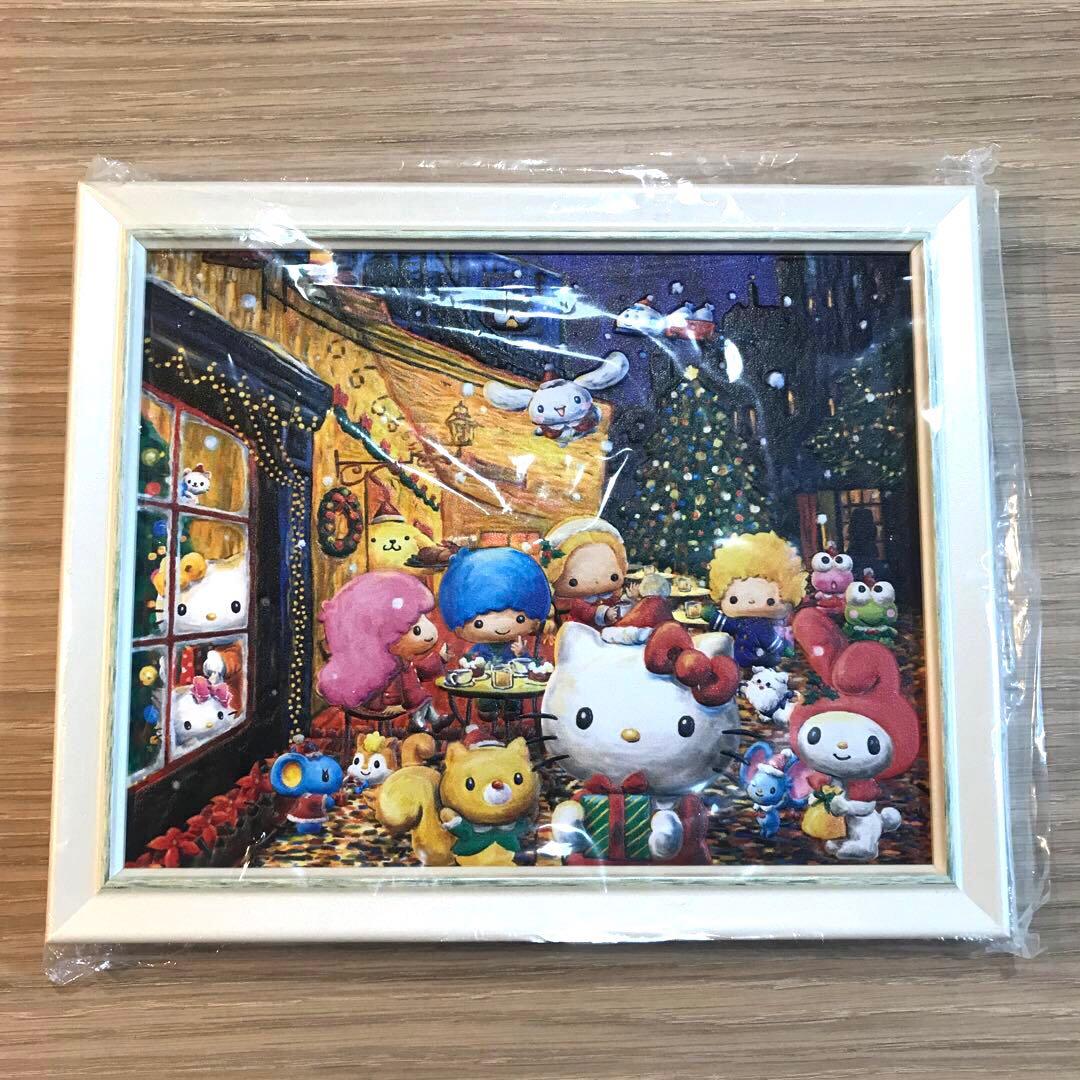 カシオアート『夜のカフェテラスとハローキティ』DA-T0050-INC♫