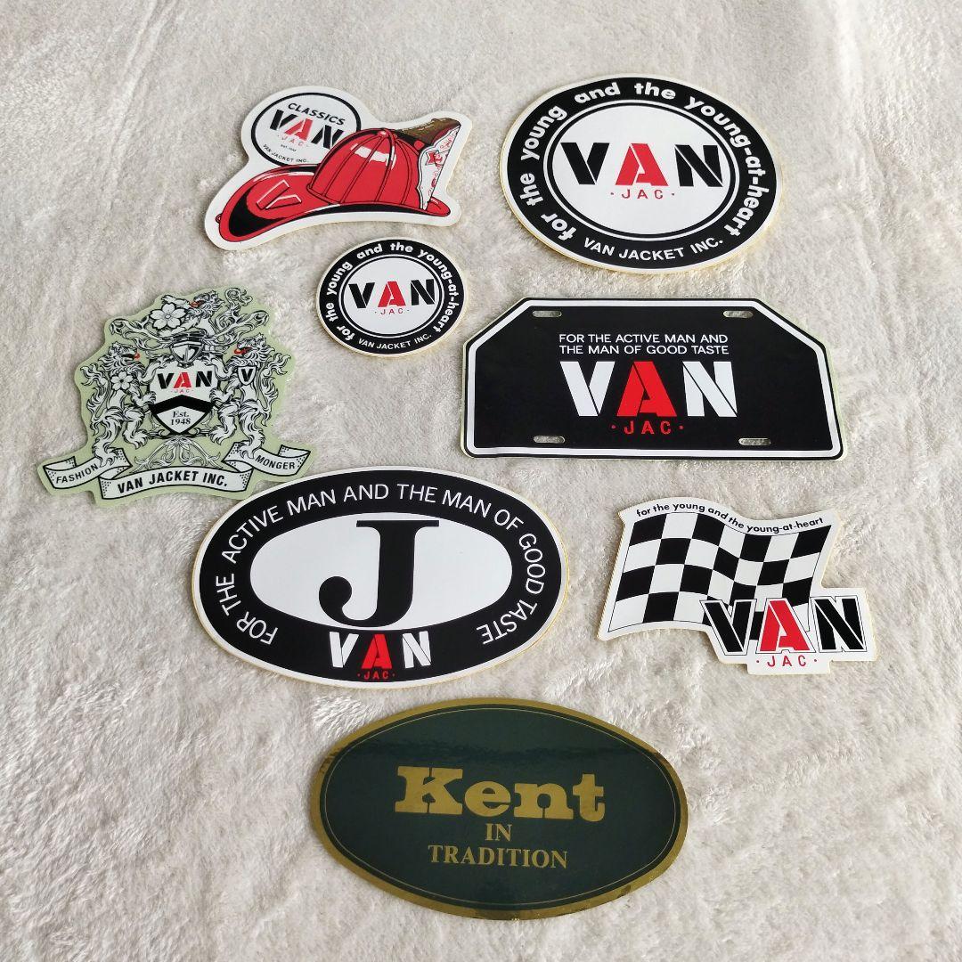 未使用】VAN JACKET ステッカーセット 昭和初期フォント大変貴重 希少