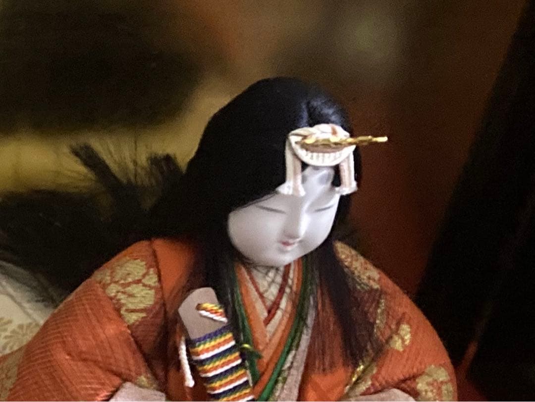 希少　真多呂作　雛人形　非売品　コンパクト