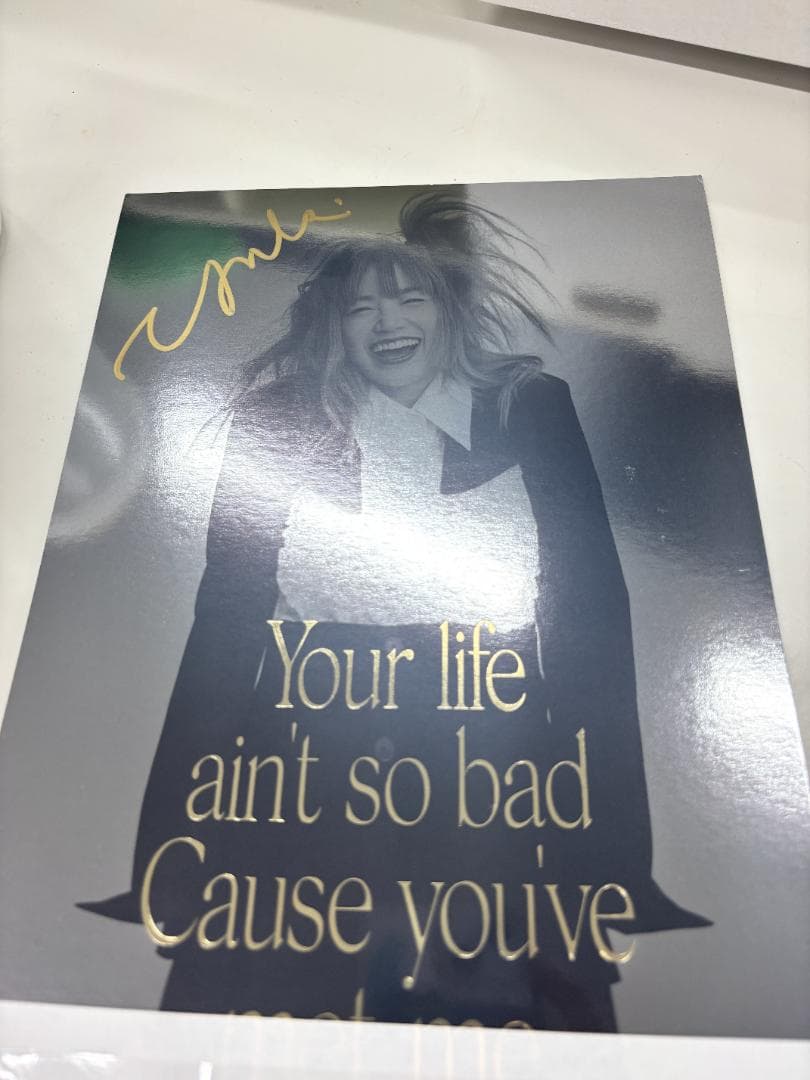 YUKI 20周年 FCファンクラブ限定 お土産 直筆サイン 美品