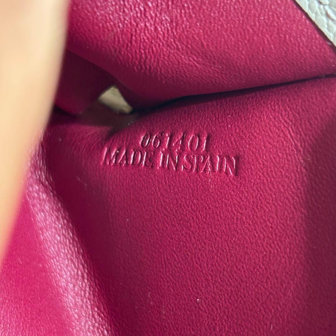 ✨美品　LOEWE ロエベ　アナグラム　小銭入れ　ミニ財布　コンパクトウォレット