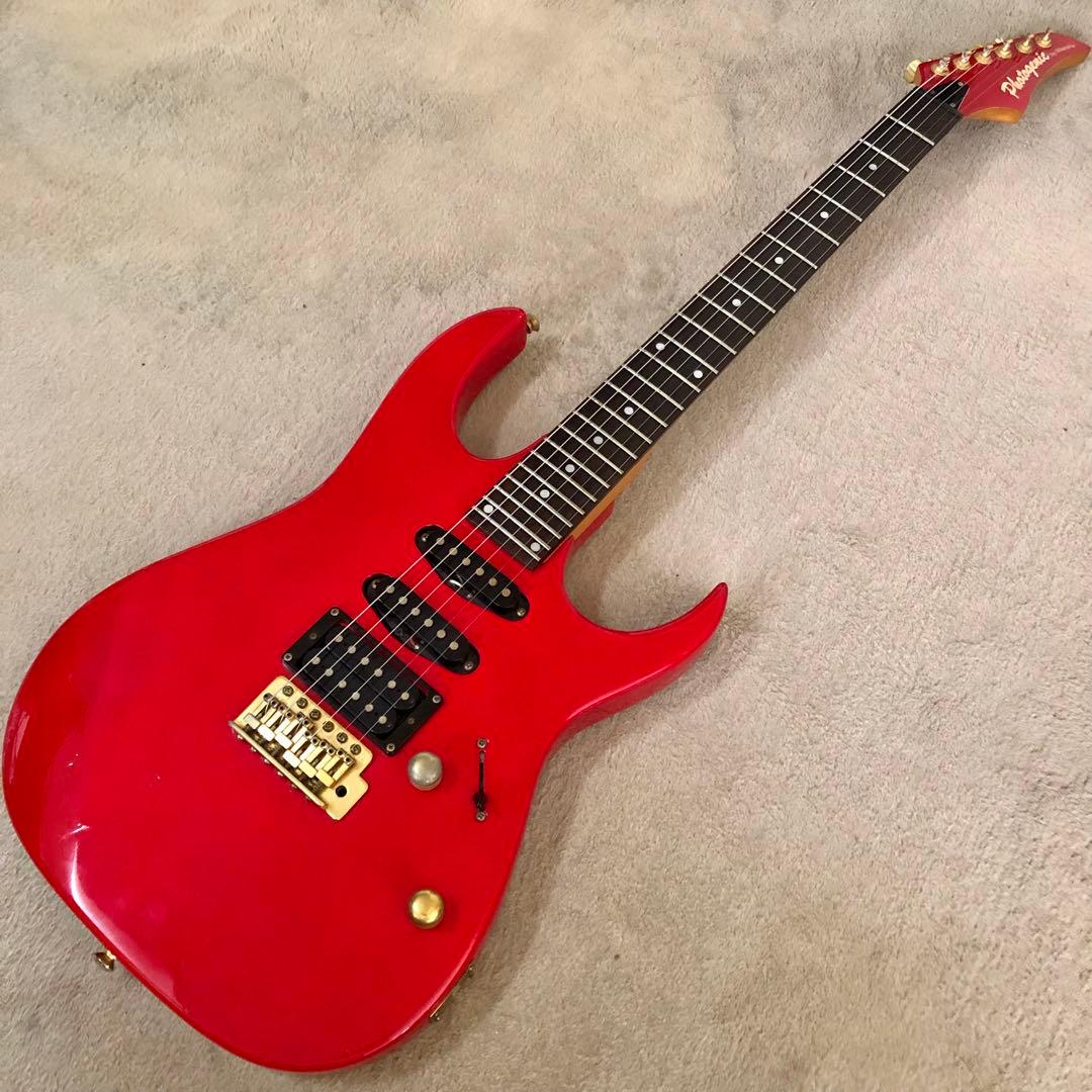 初期 フォトジェニック Photogenic レッド エレキギター Photogenic