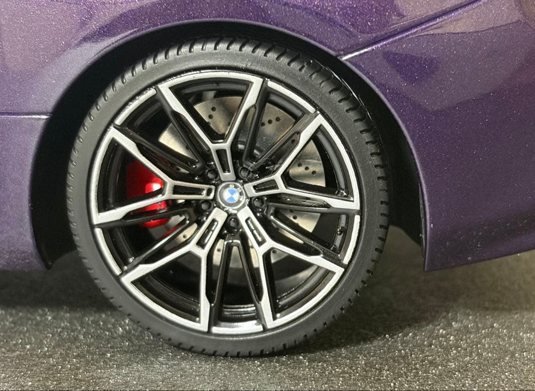 【新品同様】ミニチャンプスBMW M2クーペG87 2023 パープル 1/18