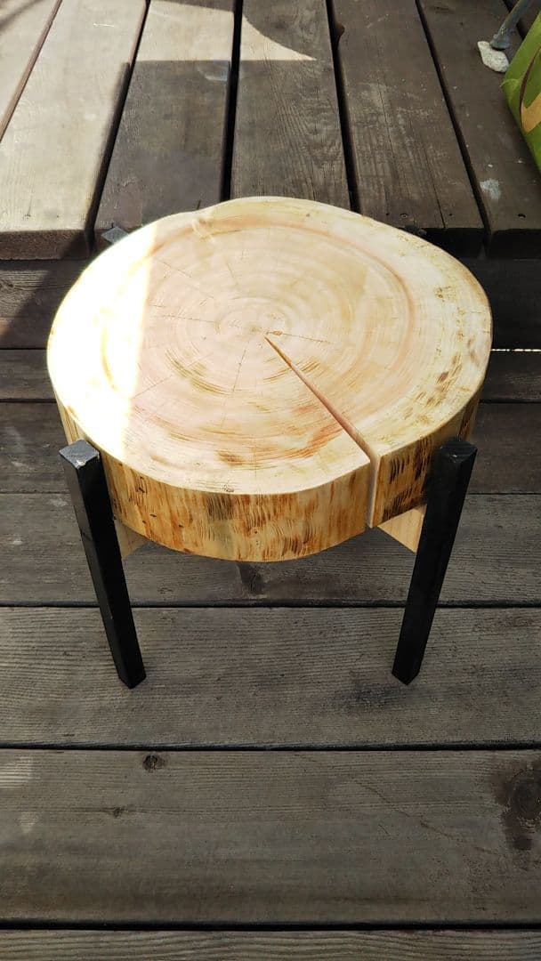 ♥特価中♥丸太のローテーブル ハンドメイド Designer log low table [DIY] - YouTube