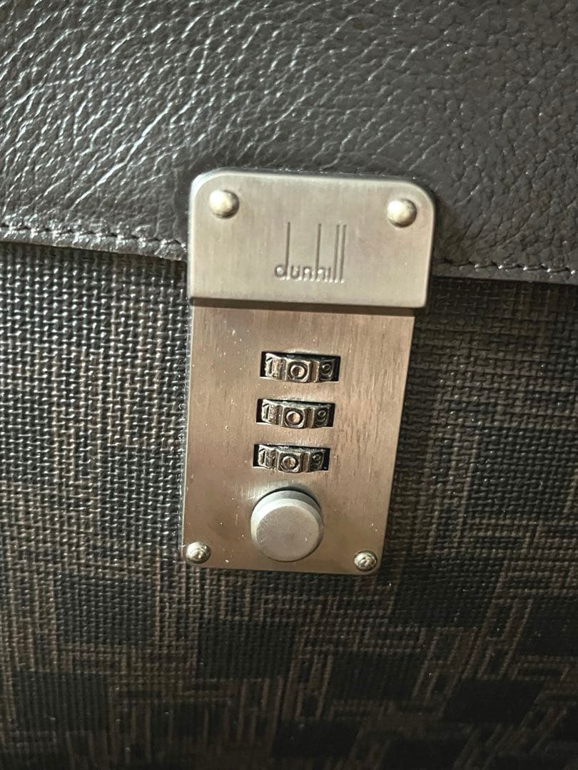 ⭐️新品タグ⭐ダンヒルブラウンクラッチバッグ&セカンドバッグ ダイヤル式ロック付き