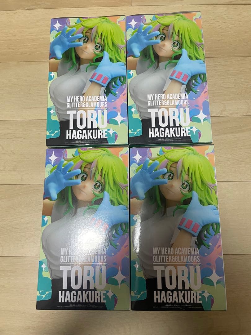 僕のヒーローアカデミア 葉隠透 フィギュア 4体セット