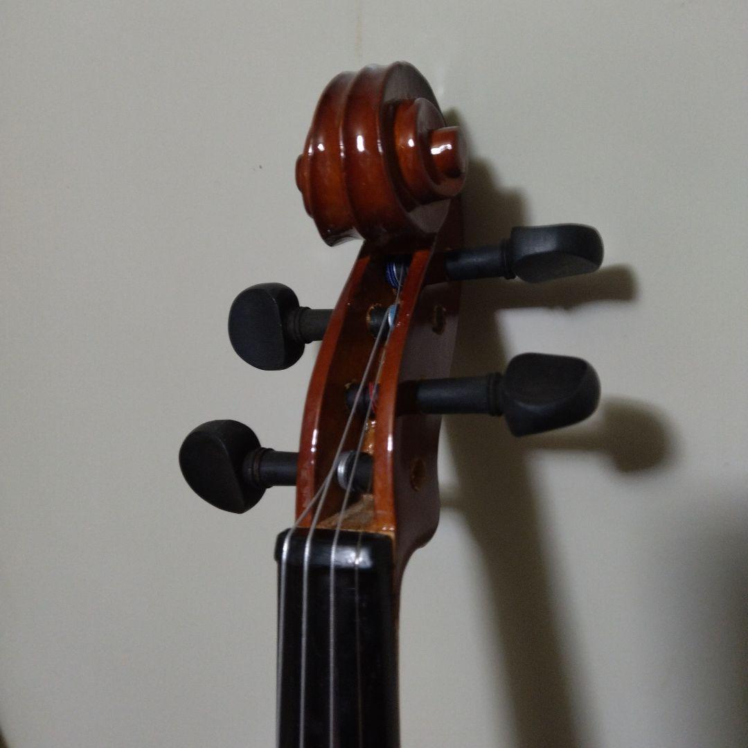 ♥整備済、即、使用可♥弓ケース松脂付きバイオリン4/4♥大人用♥値下げ不可