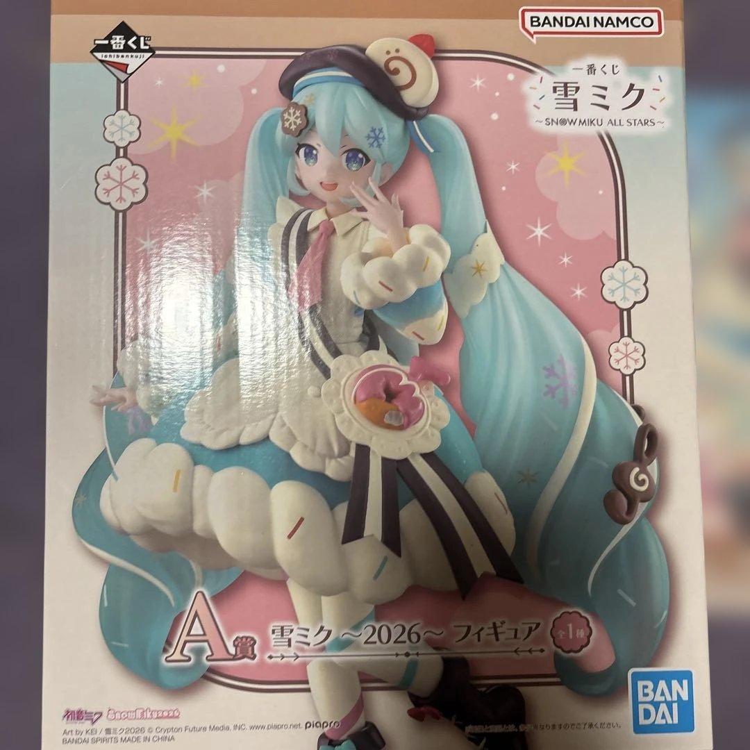 A賞 雪ミク フィギュア 2026 一番くじ 初音ミク パティスリーちゃん