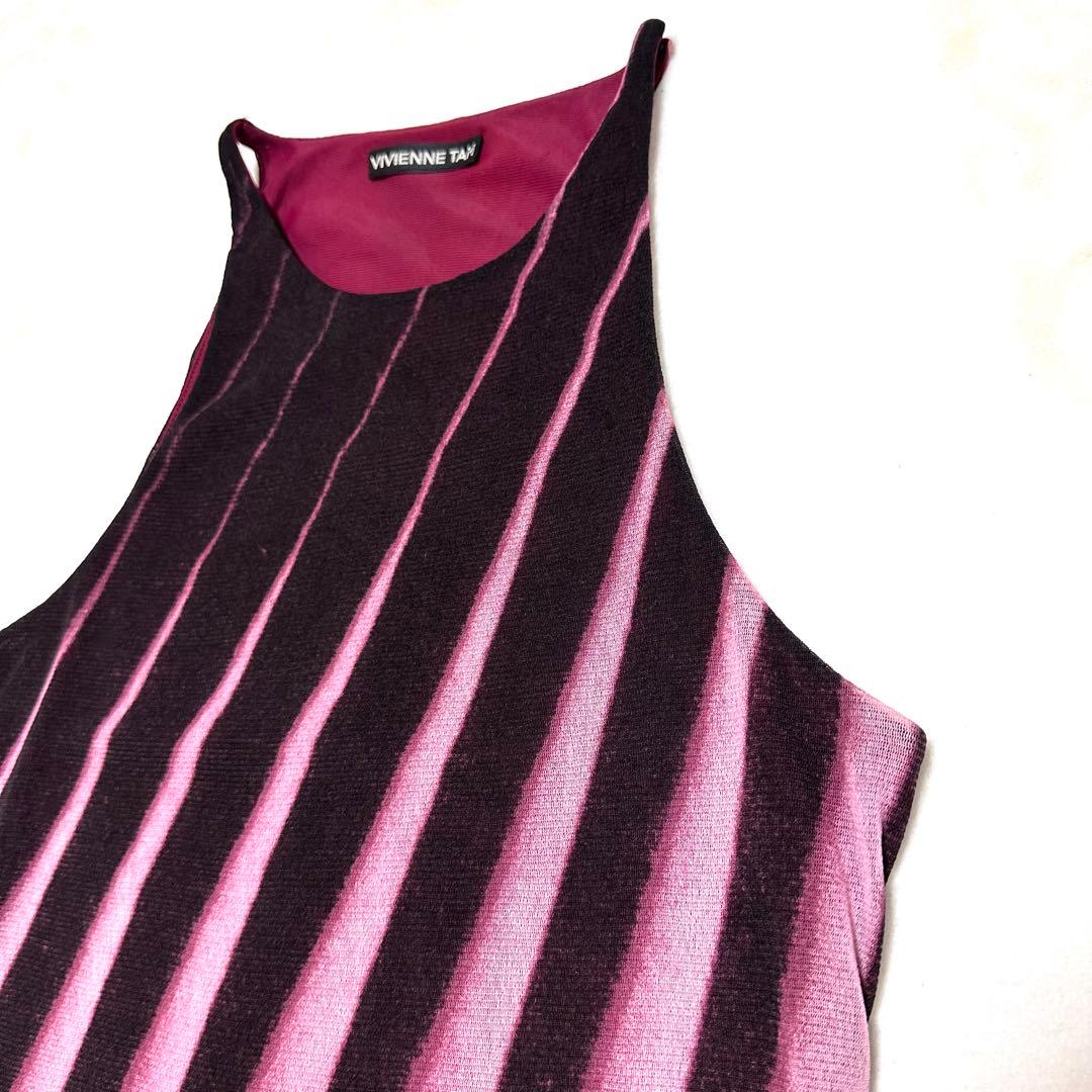 レア 90's VIVIENNE TAM 総柄グラデーショントップス