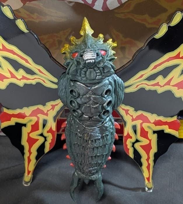 平成VS版モスラ＆バトラ（バンダイ）未使用・箱付 フィギュア2体セット