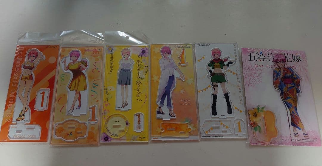 五等分の花嫁 中野一花 アクリルスタンド まとめ売り