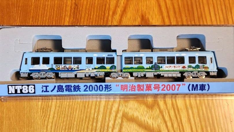 【動作確認済】モデモ 江ノ電 2000形 明治製菓号 2007 M車 NT86