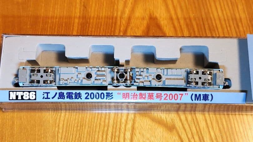 【動作確認済】モデモ 江ノ電 2000形 明治製菓号 2007 M車 NT86