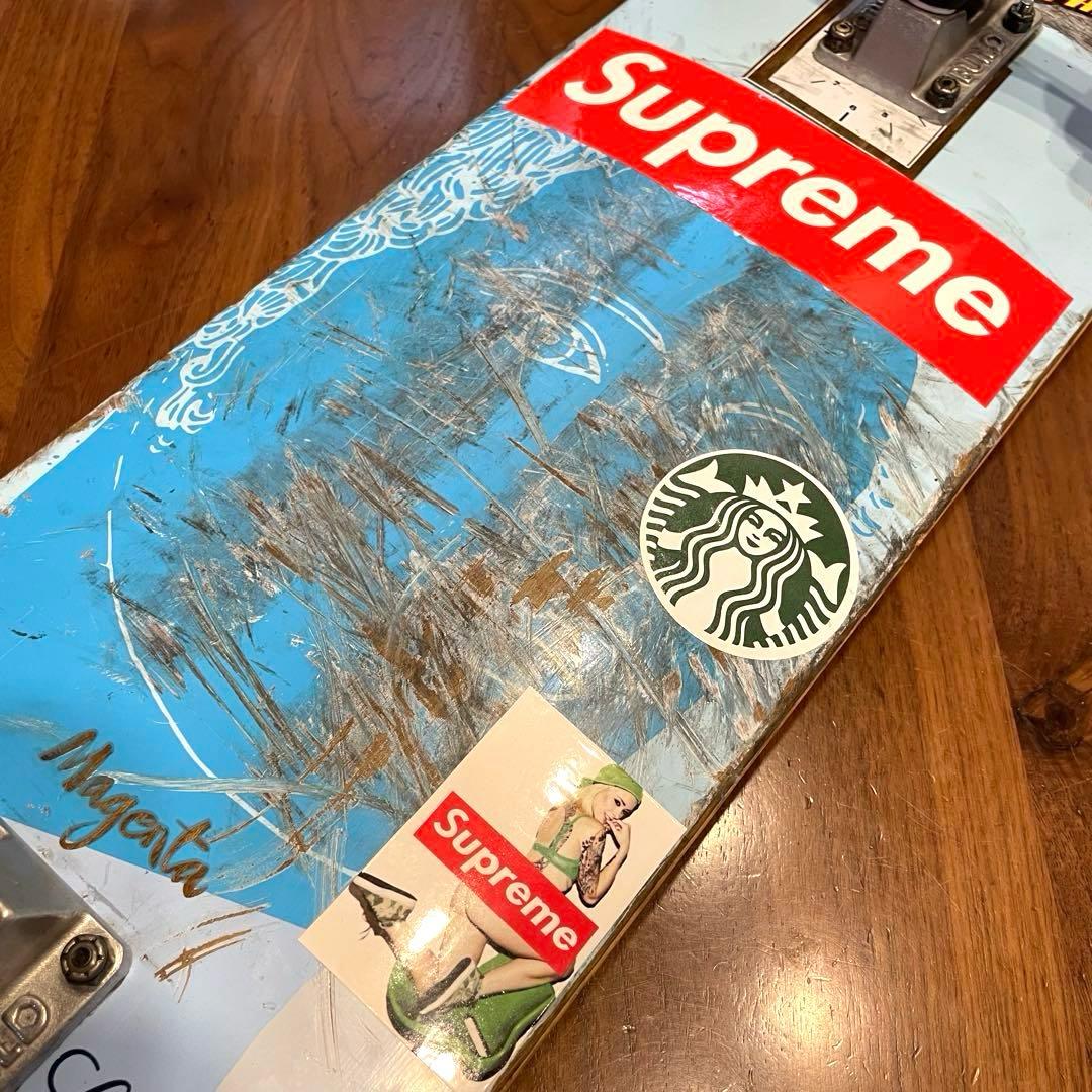 マゼンタ　スケートボード　コンプリート　スケボー　インディペンデント　8インチ