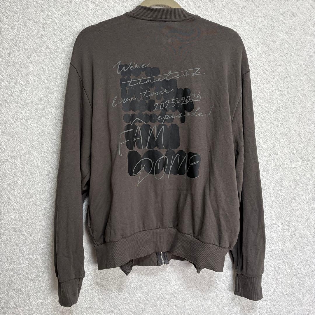 timelesz FAM ジップアップカーディガンA - メルカリ