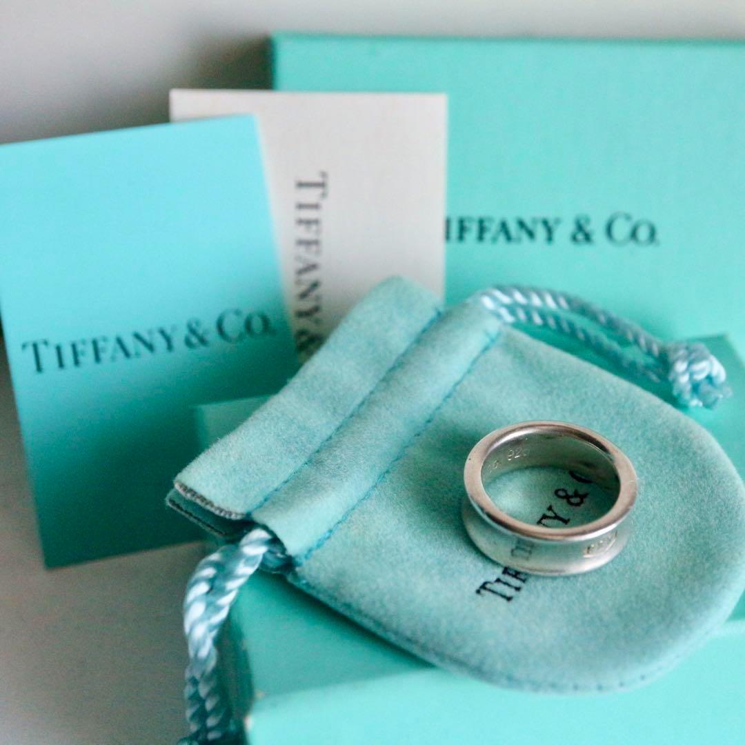 箱袋有り✨美品✨9号Tiffany1837シルバー925リングティファニー