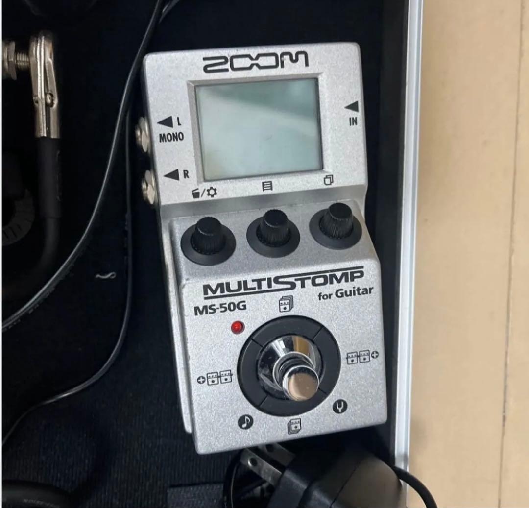 箱付き ZOOM MS-50G マルチエフェクター ズーム（zoom） MS-50G+ MultiStomp エフェクター マルチストンプ
