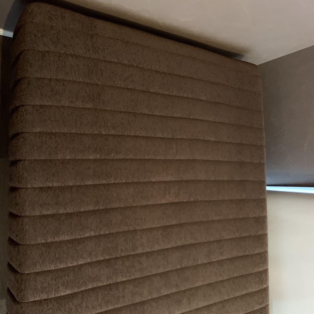 フランスベット シングル 脚付きマットレス ブラウン