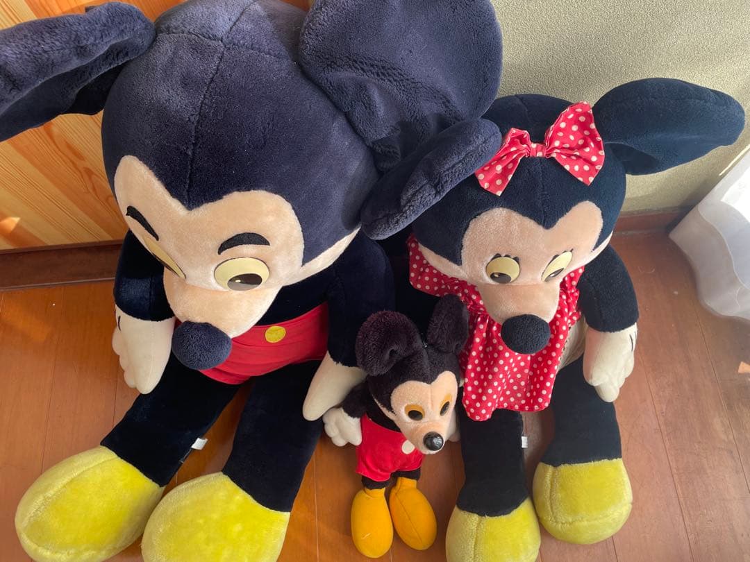 希少】80sアメリカディズニー購入 ミッキー&ミニーぬいぐるみ