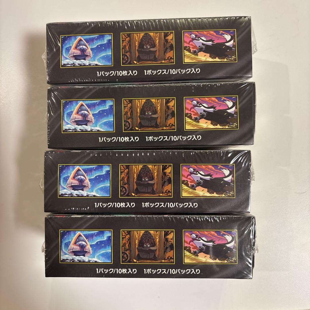 ポケモンカード　メガドリームex 未開封BOX シュリンクあり　4ボックスセット