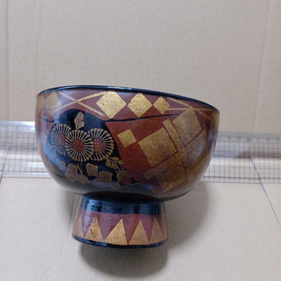 江戸時代の秀衝塗椀