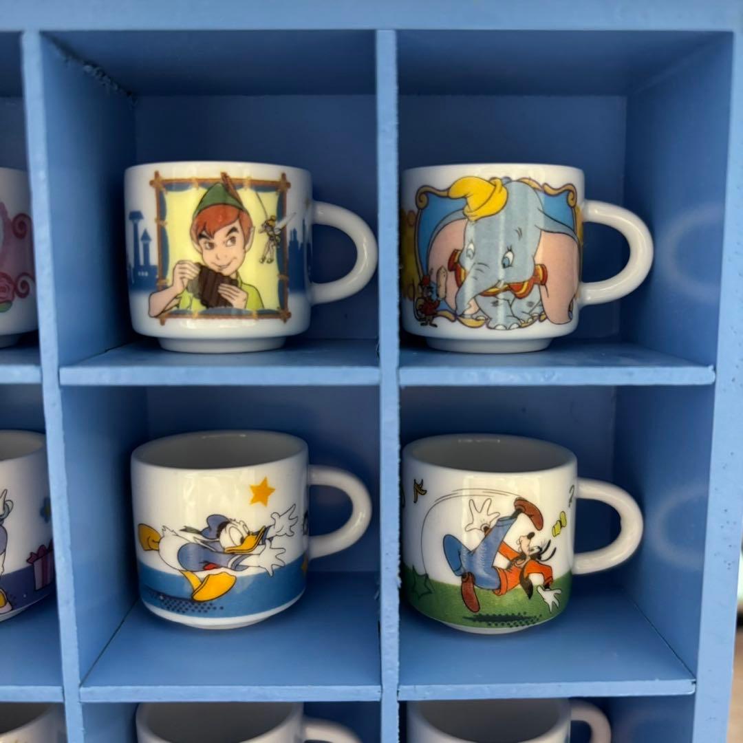 【廃盤】【美品】ディズニー ミニチュア・ギャラリー Disney ミニマグカップ