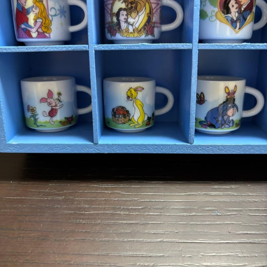 【廃盤】【美品】ディズニー ミニチュア・ギャラリー Disney ミニマグカップ