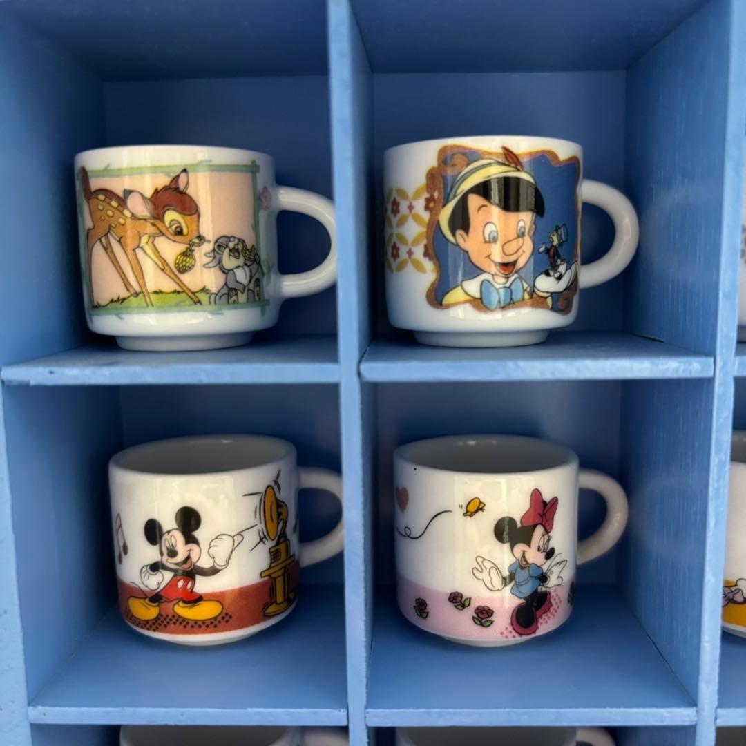 【廃盤】【美品】ディズニー ミニチュア・ギャラリー Disney ミニマグカップ