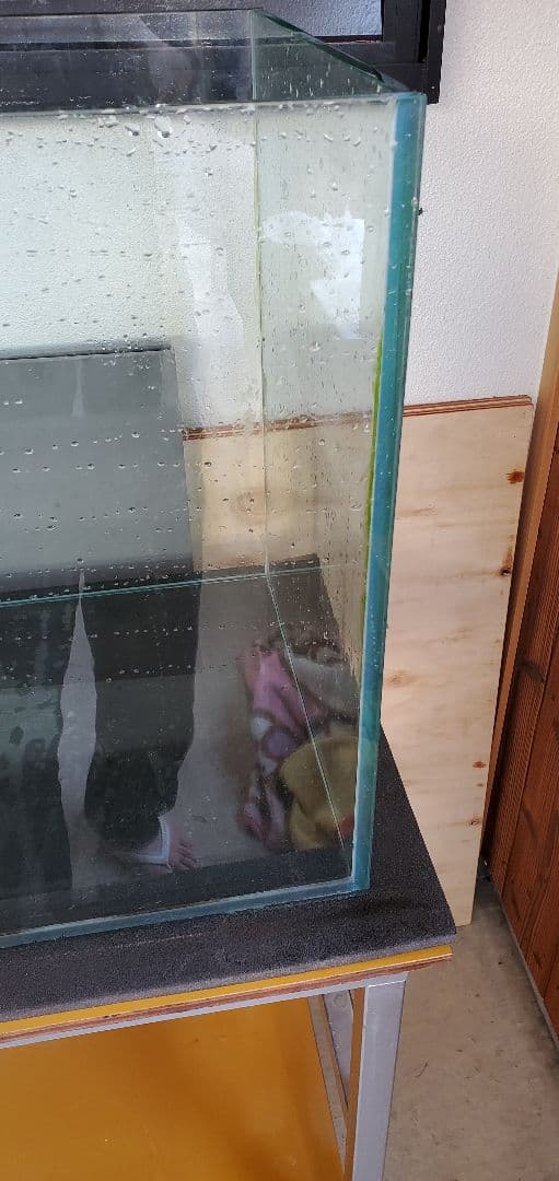 GEX900オールガラス水槽、水槽台、LED照明 引き取り限定