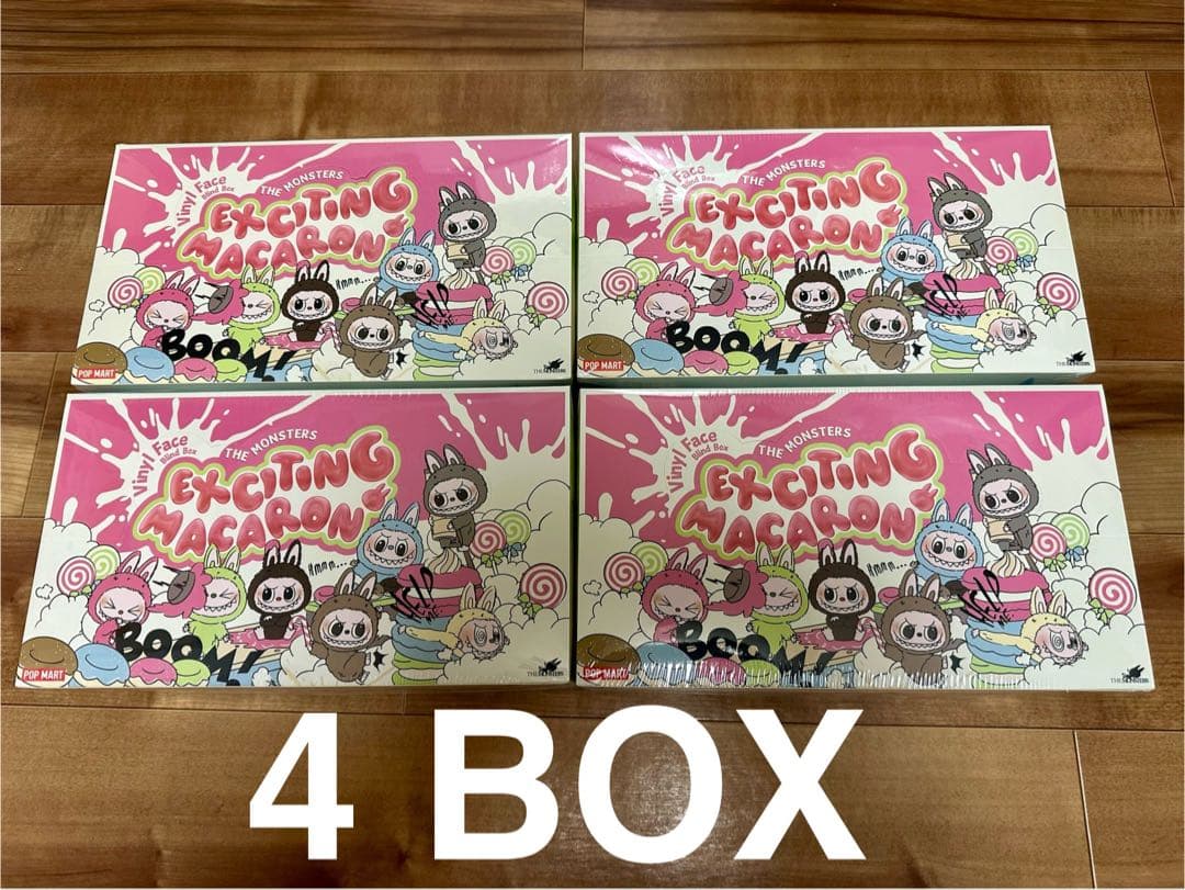 THE MONSTERS Exciting Macaron ぬいぐるみ シリーズ 新品THE MONSTERS Exciting Macaron アソートBOX THE MONSTERS