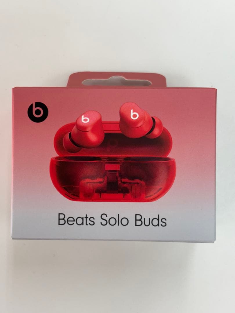 新品未開封】Beats Solo Buds レッド - メルカリ