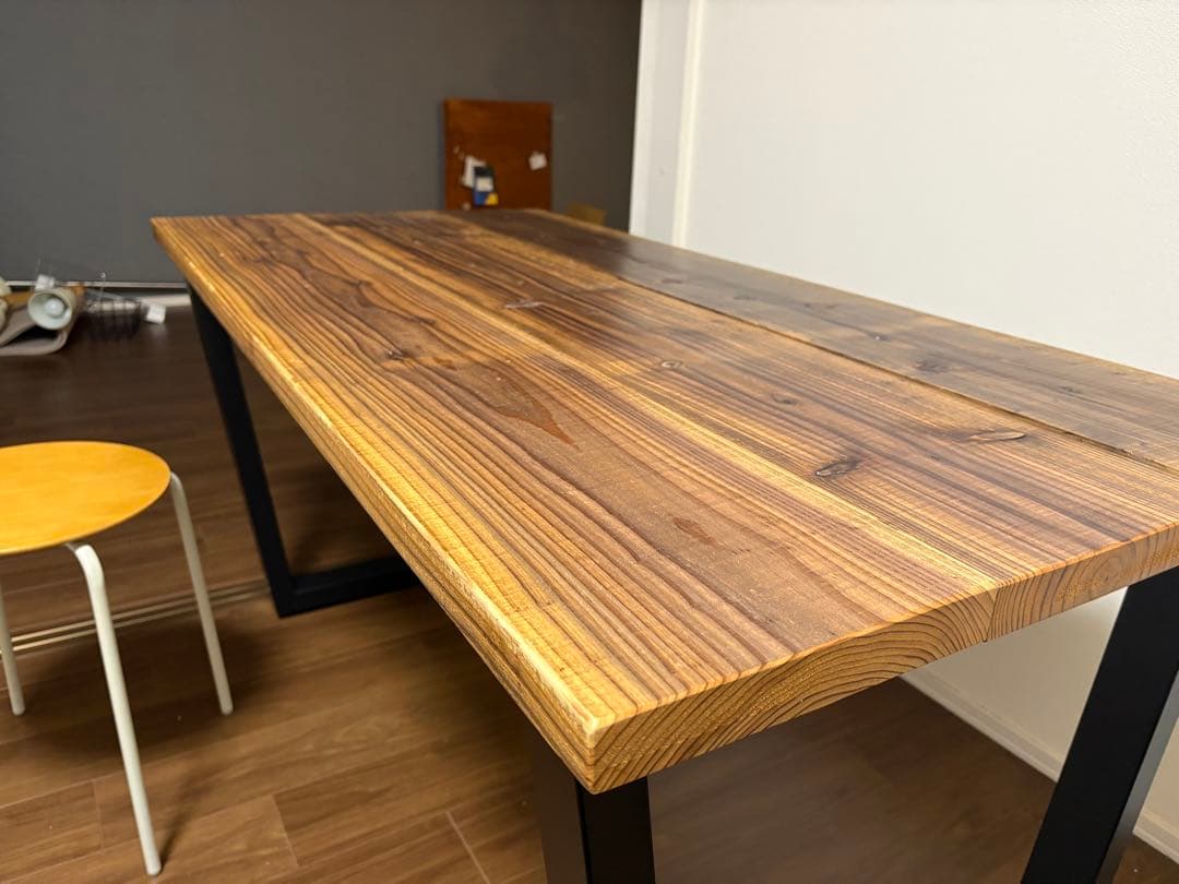 バツ送料込KANADEMONO ダイニングテーブル 140✖️70✖️71