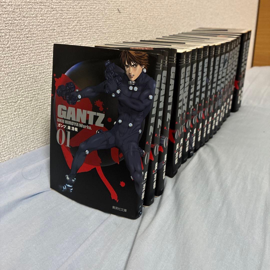GANTZ 全18巻セット 文庫版 - メルカリ