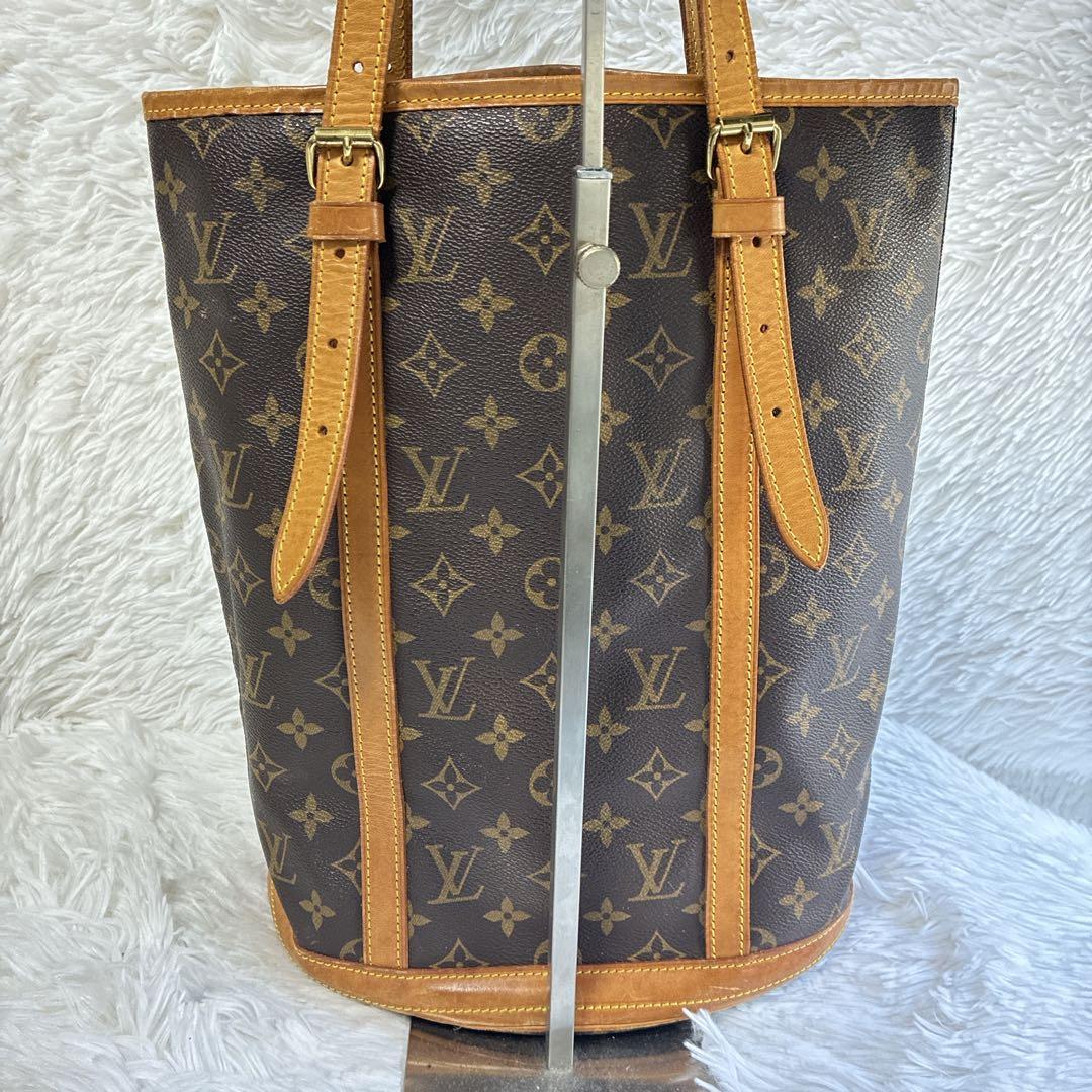 美品✨ ルイヴィトン モノグラム プチバケット PM ポーチ付き M42238