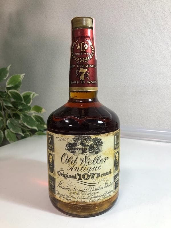 希少！ヴィンテージ☆オールドウェラー7年 オリジナル107ブランド