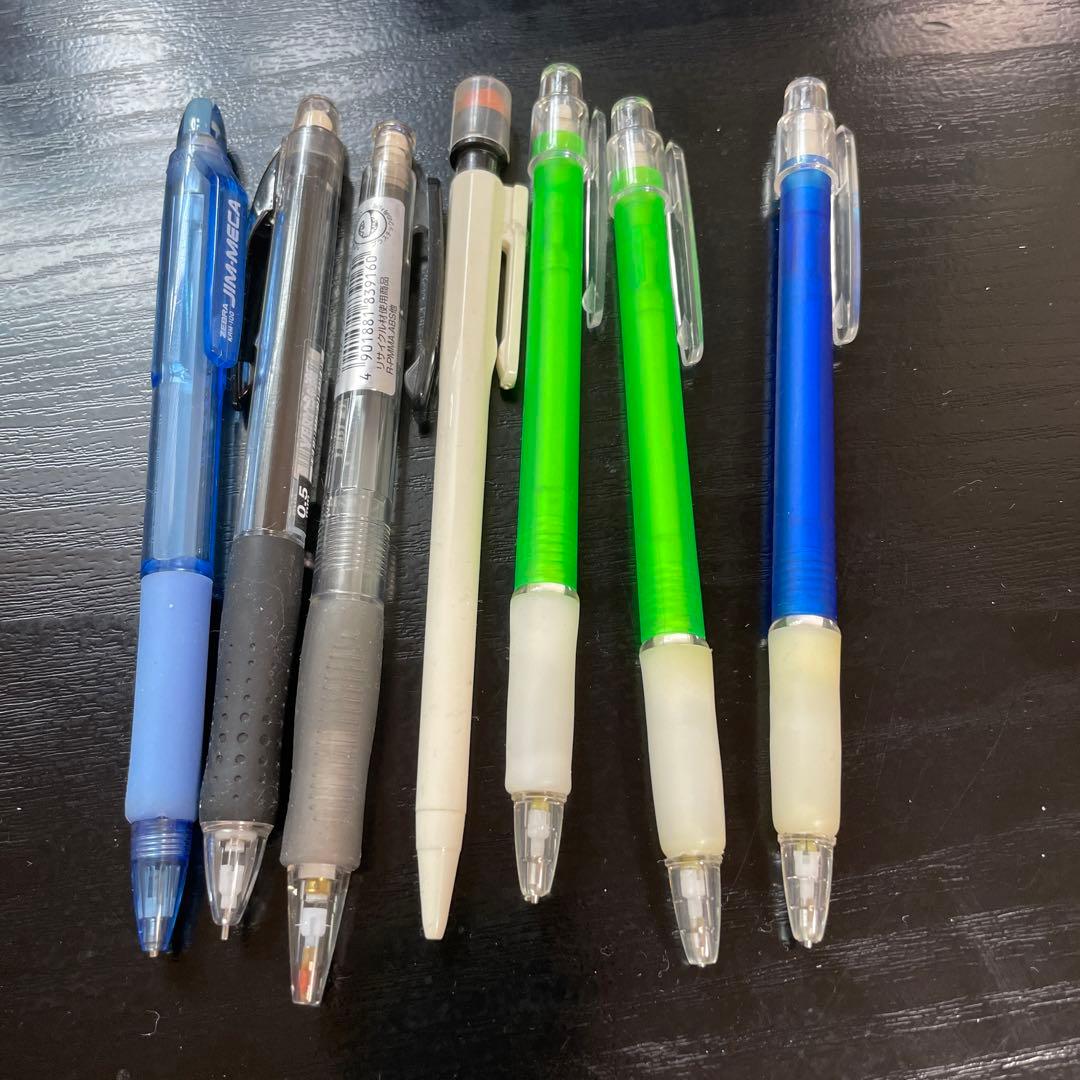 シャープペンシル 7本セット まとめ売り - メルカリ