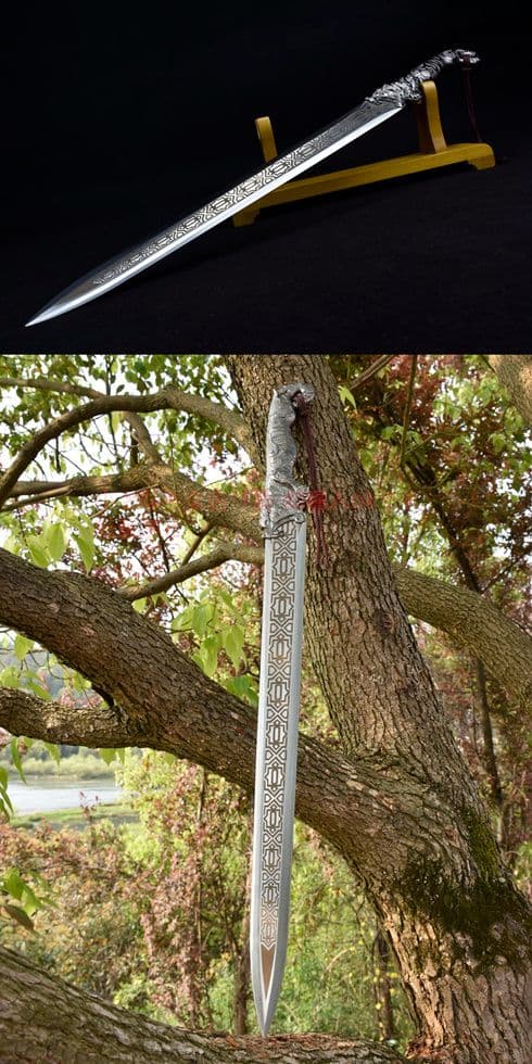 古兵器    武具　刀装具　日本刀　模造刀   居合刀  烈虎剣