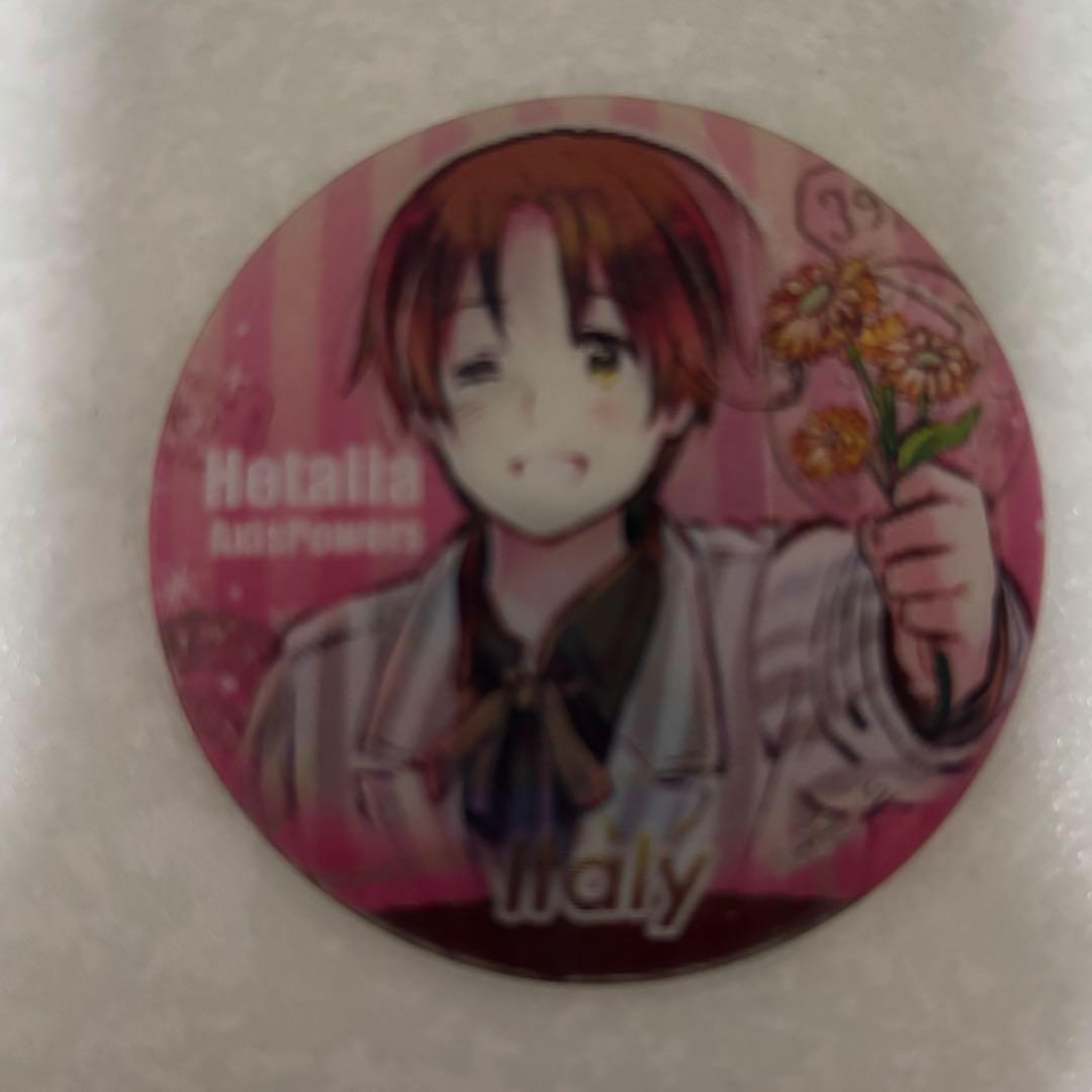 ヘタリアイタリアチェンジング缶バッジ