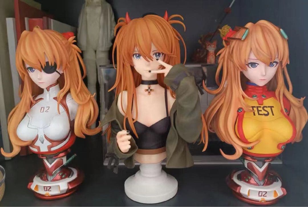 新世紀エヴァンゲリオンcelluloid アスカガレージキットガレキスタチュー