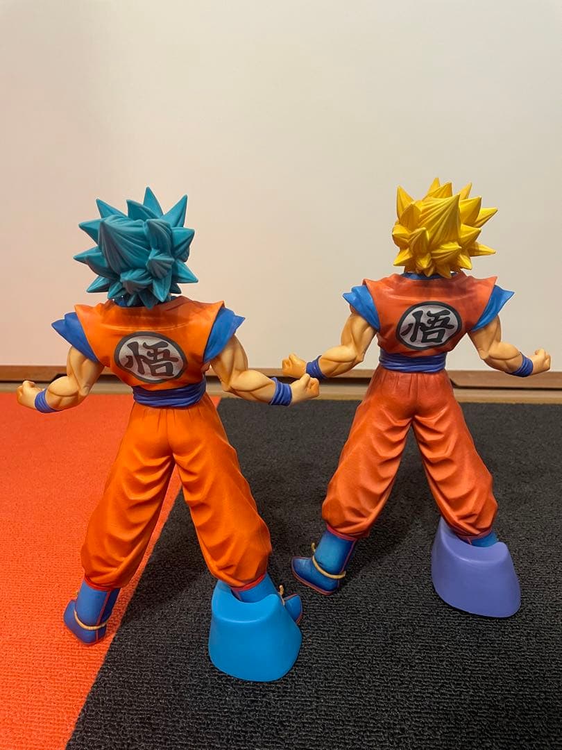 ドラゴンボール　一番くじ　スーパーサイヤ人孫悟空 2体セット　交換用頭部付き