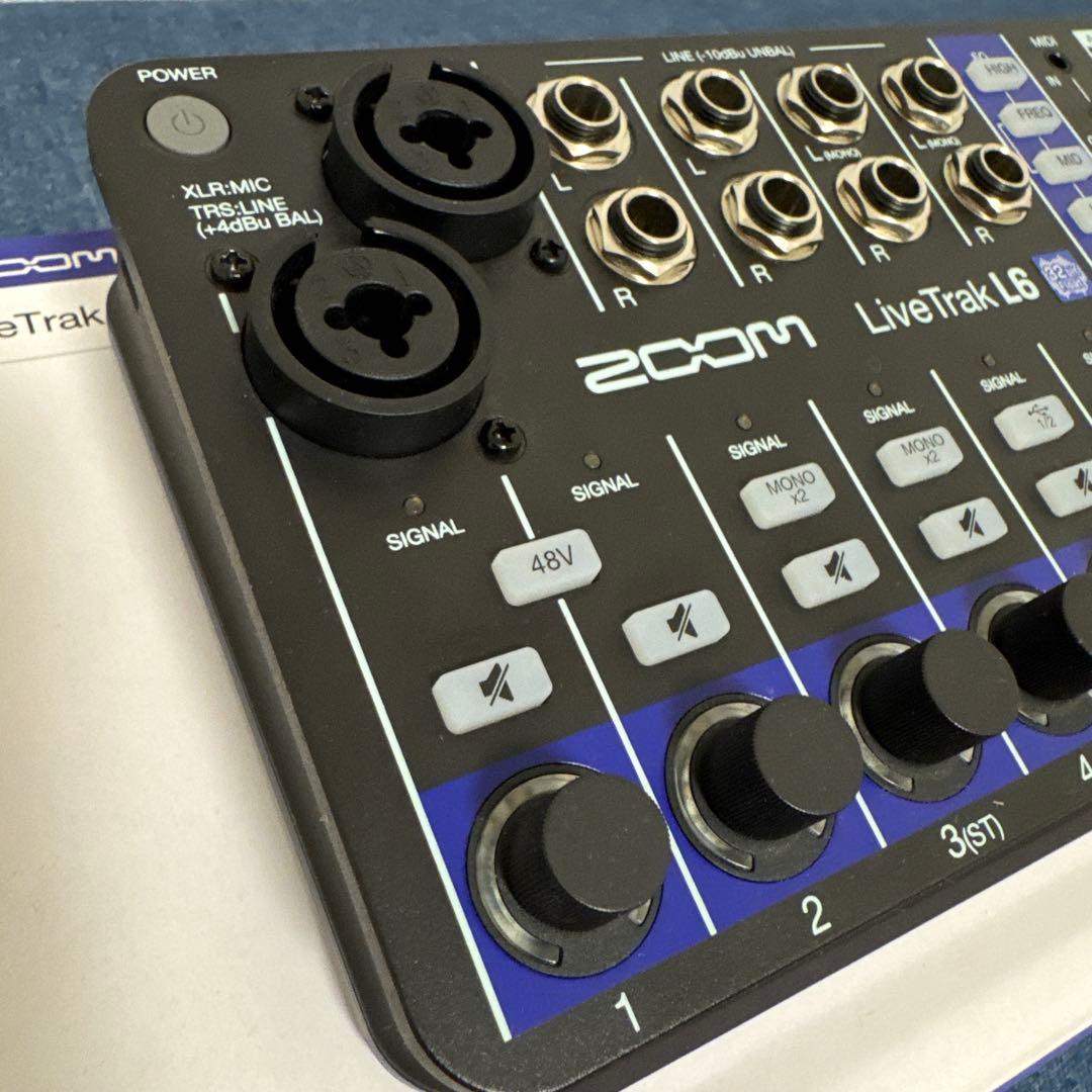 ZOOM LiveTrak L6 とERL-6