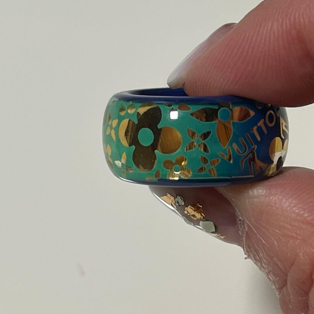 Louis Vuitton フラワーパターン リング