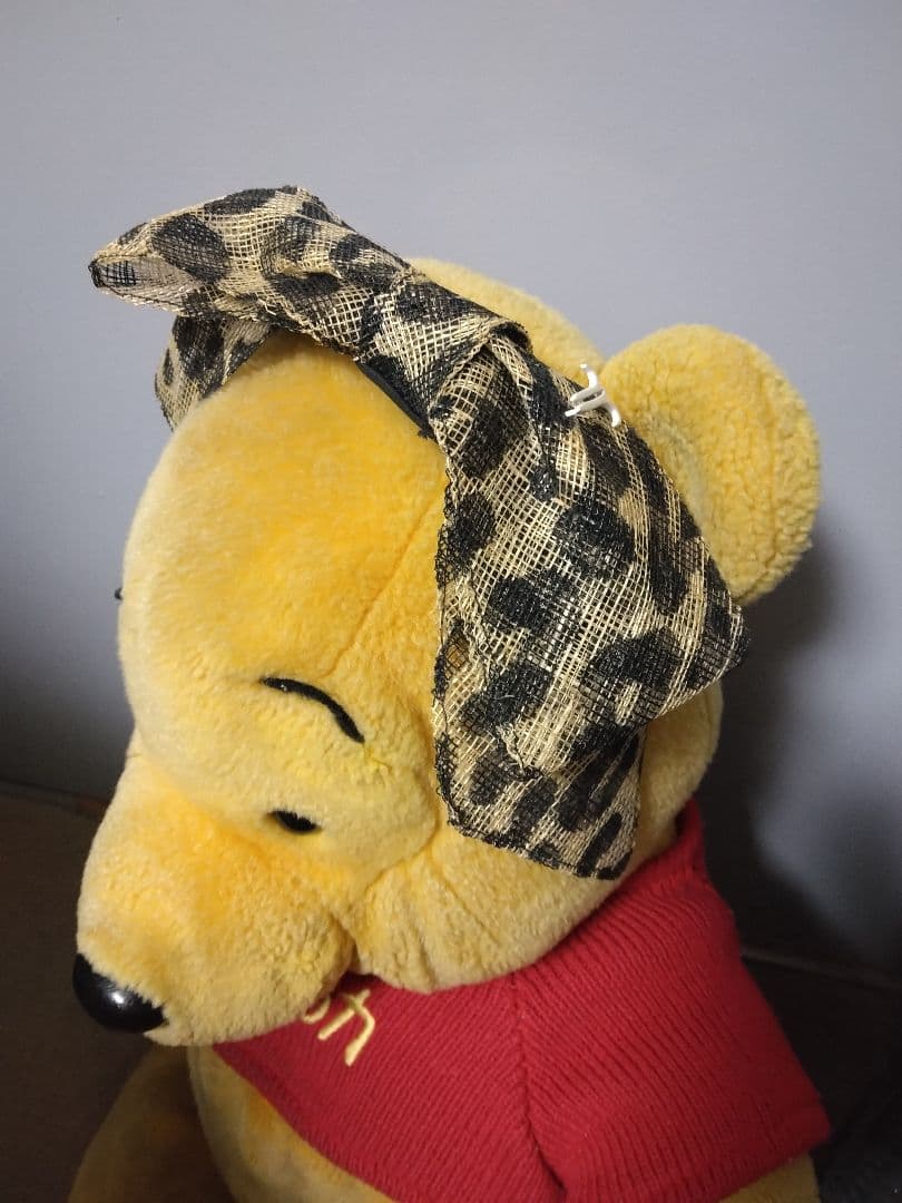 レア★Muhlbauerミュールバウアー★レオパード柄リボンカチューシャ豹ヒョウ