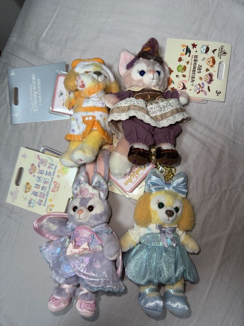 新作　上海ディズニー　サマーシリーズ　ステラルークッキー　キーチェーン