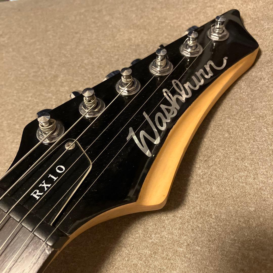 美品【Washburn】エレキギター ストラトタイプ サンバーストカラー