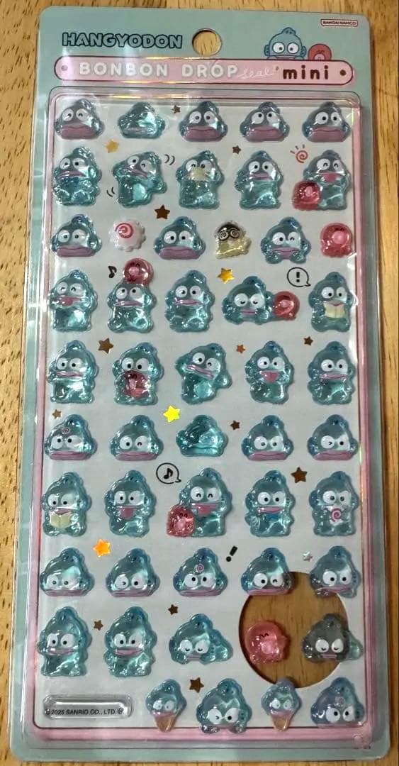 国内正規品　ボンボンドロップシールミニ　サンリオ　8種類 匿名配送