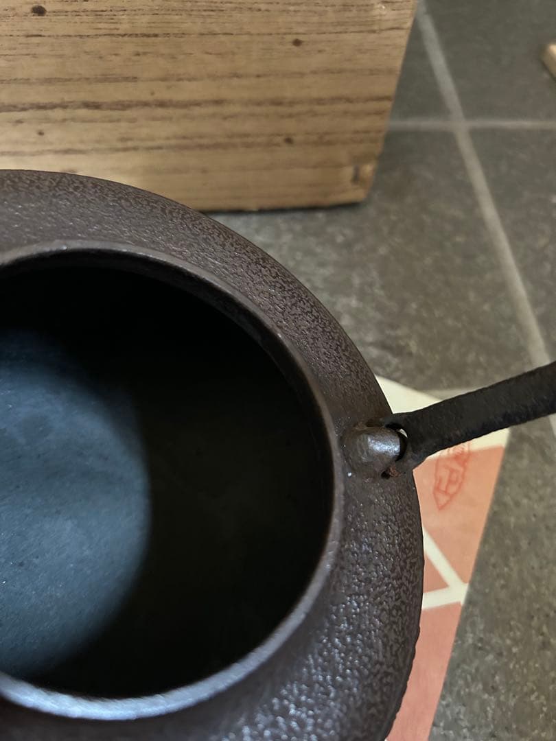 南部鉄器 鉄瓶 スズミ桜